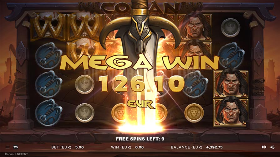 conan video slot